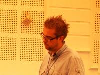 Dries answering questions