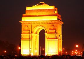 India Gate at Night
