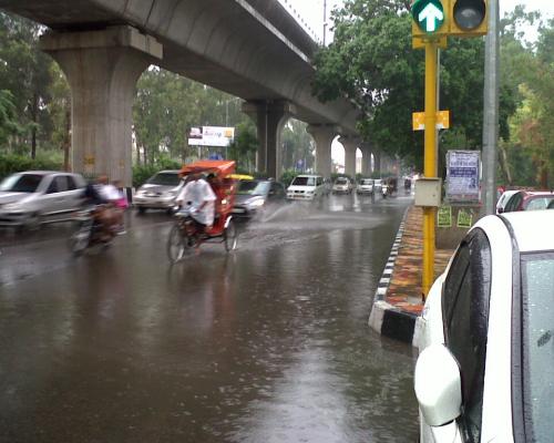 Monsoon Rain of 2012 in Delhi