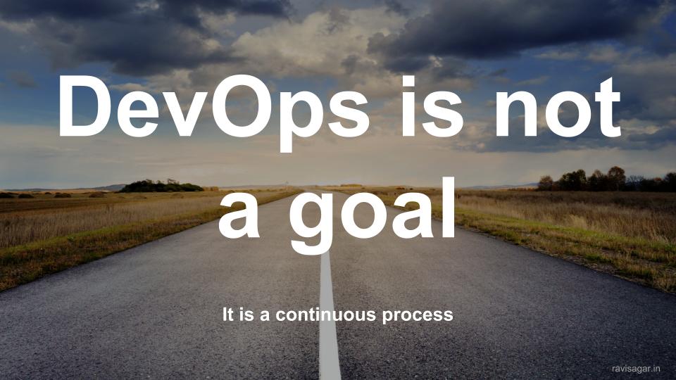DevOps is not a goal