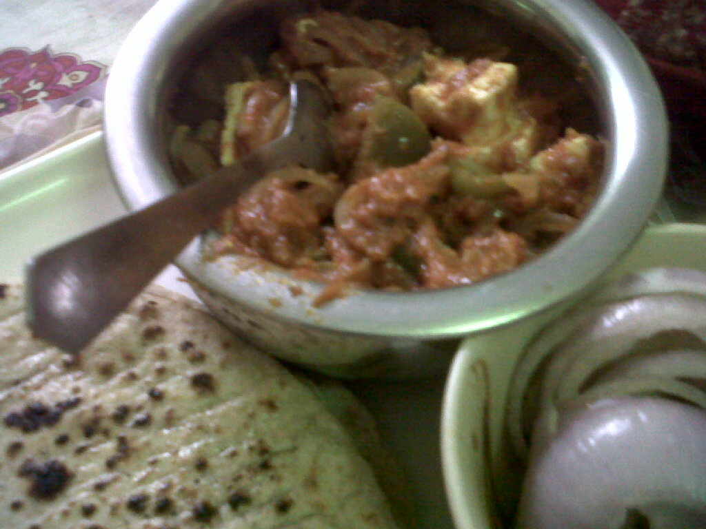 Yeah I can cook kadai paneer too