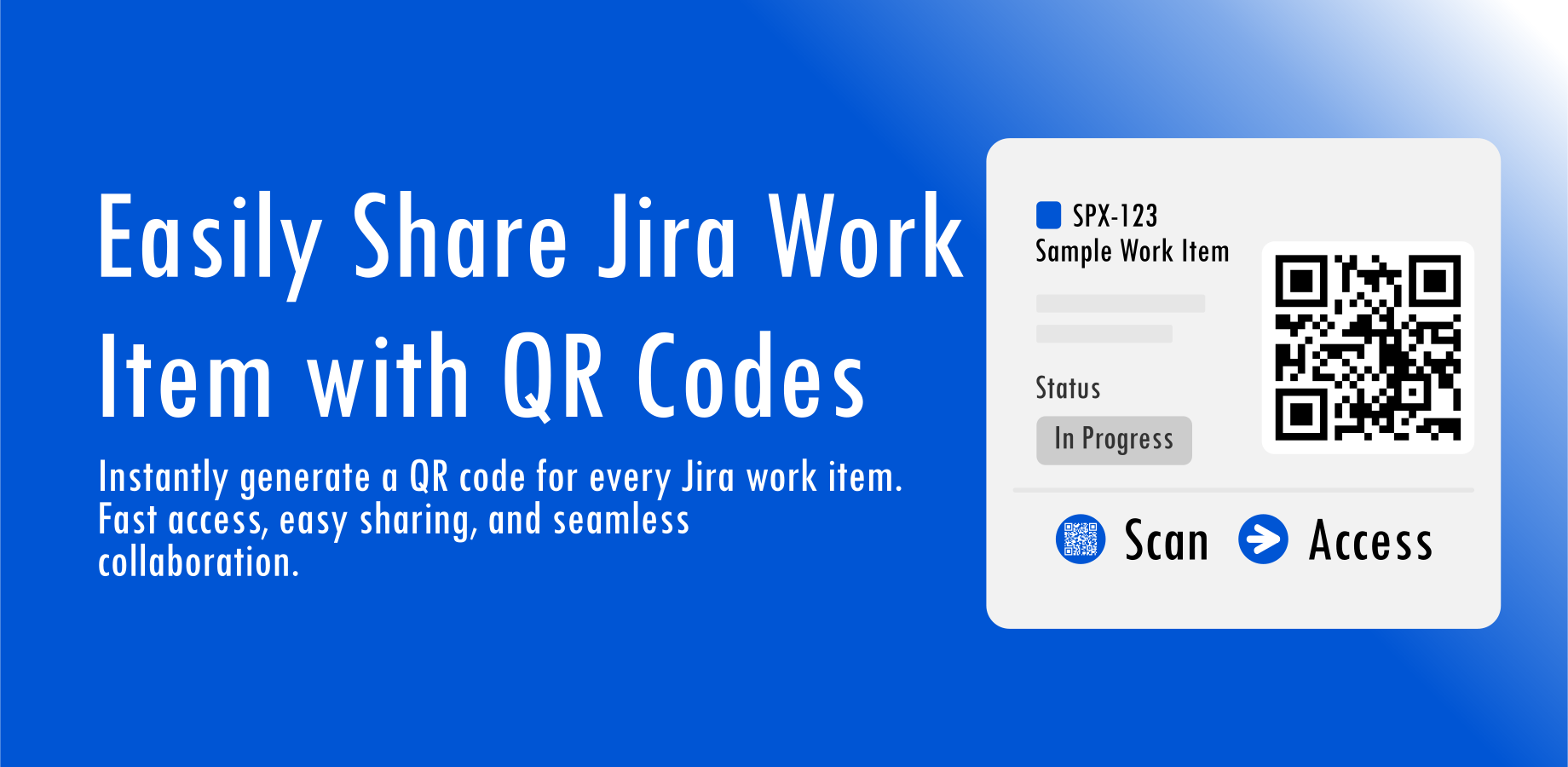 QR Code for Jira