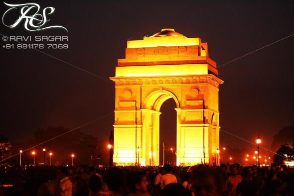 India Gate at Night