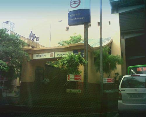 Jhandewala Metro Station