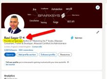 Ravi Sagar, Founder Sparxsys