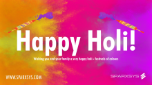 Happy Holi 2025 Sparxsys