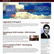 Ravi Sagar Website 2017 Revamp