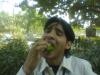 Bagish eating Paan